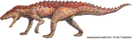 Postosuchus, un archosaure.