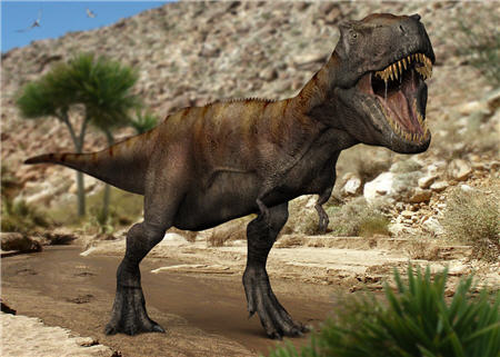 Dinosaure Tyrannosaurus Rex.