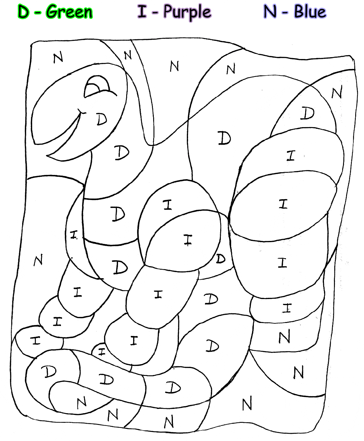 Coloriage de dinosaure 10