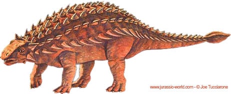 Un dinosaure ankylosaure.
