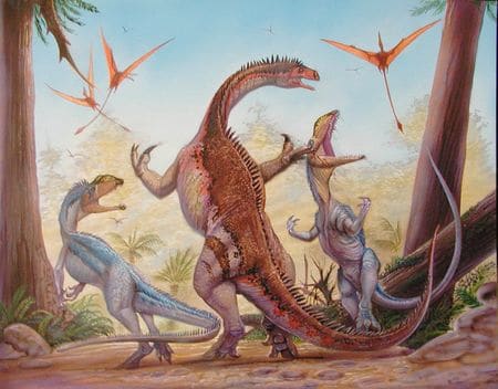 Dinosaure Plateosaurus : il est parmi les plus anciens dinosaures de France.