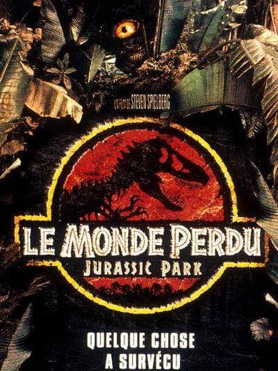 Film Jurassic Park 2 : Le monde perdu.