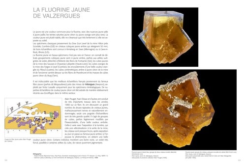 La fluorine de la mine de Valzergues.