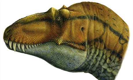 Le dinosaure Lythronax Argestes.