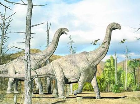 Dinosaure Huanghetitan.