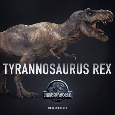 Tyrannosaurus du film Jurassic World (Tyrannosaure).