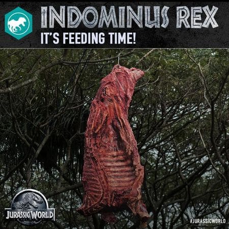 Le repas d'Indominus Rex.