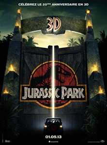 DVD 3D du film Jurassic Park.