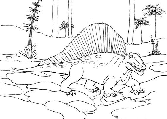 Coloriages De Dinosaures Et Dessins D Animaux Prehistoriques